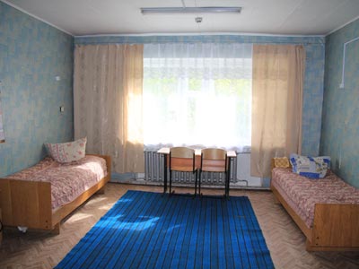 Спальня в интернате, который открыт при школе