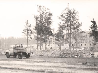 Строится микрорайон Жуковского